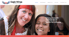 Desktop Screenshot of eaglewingsministries.org